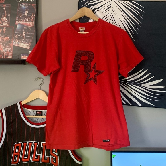 Vintage 1998 Rockstar Games Tee - Picture 1 of 5